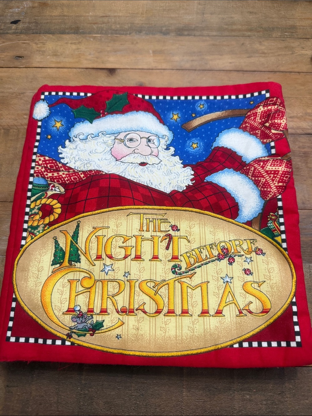 Mary Engelbreit  'The Night Before Christmas’ cloth children’s book